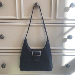 Small Dark Jean Purse